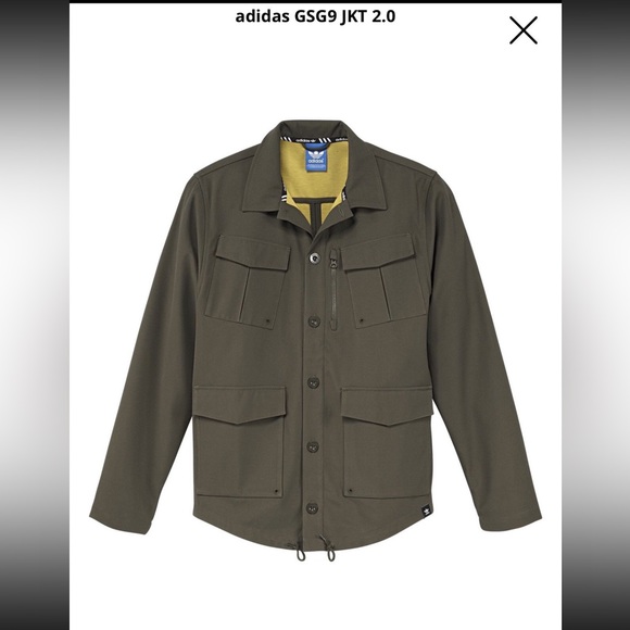 adidas Other - Adidas (Europe) GSG9 Men's Military Green Field Jacket